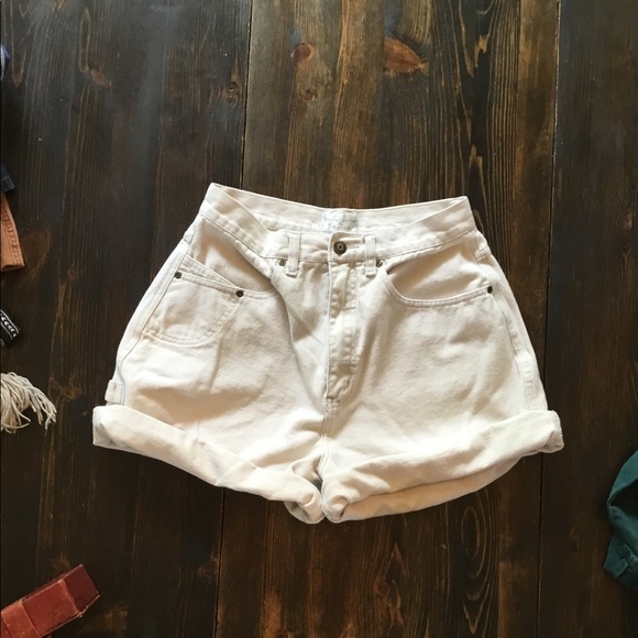 Christopher & Banks Pants - Vintage cut high painter waisted shorts size 12